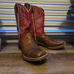 Womens Nacona Cowpoke Western Cowgirl boots Size 8.5B